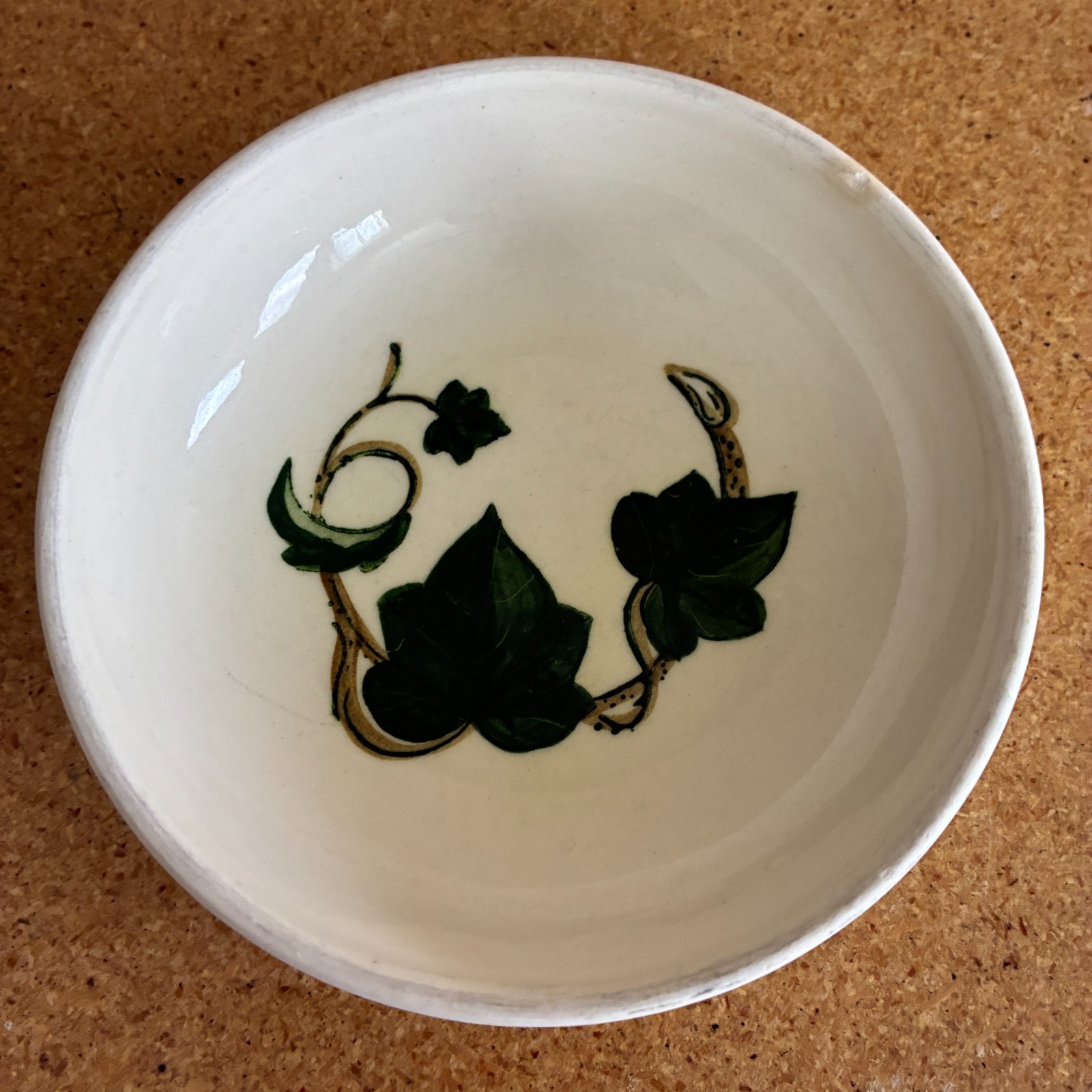 2 VTG Metlox California Ivy Poppytrail Berry Dessert Bowls 5″ Hand Painted