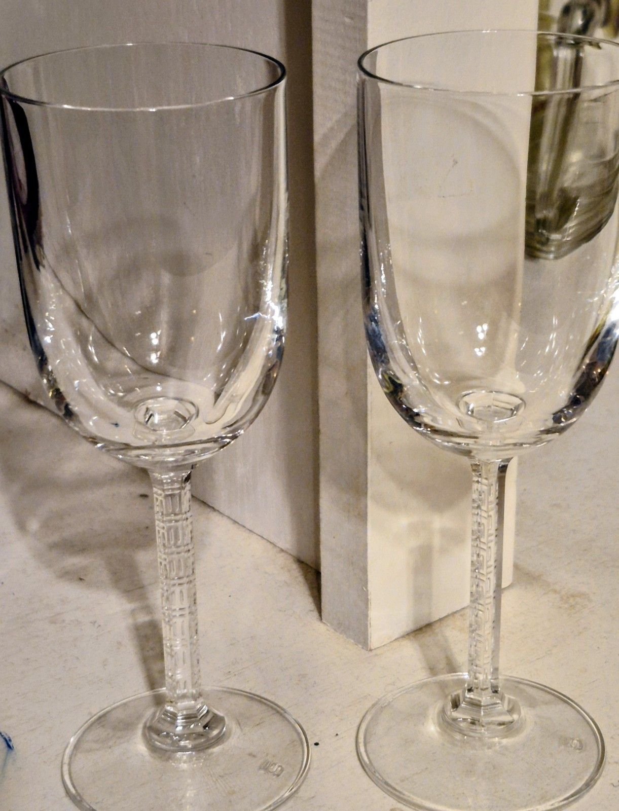 Set Of 2 Spiegelau Galeria #609 Stem Crystal Clear Cordial Liquer Port Glasses