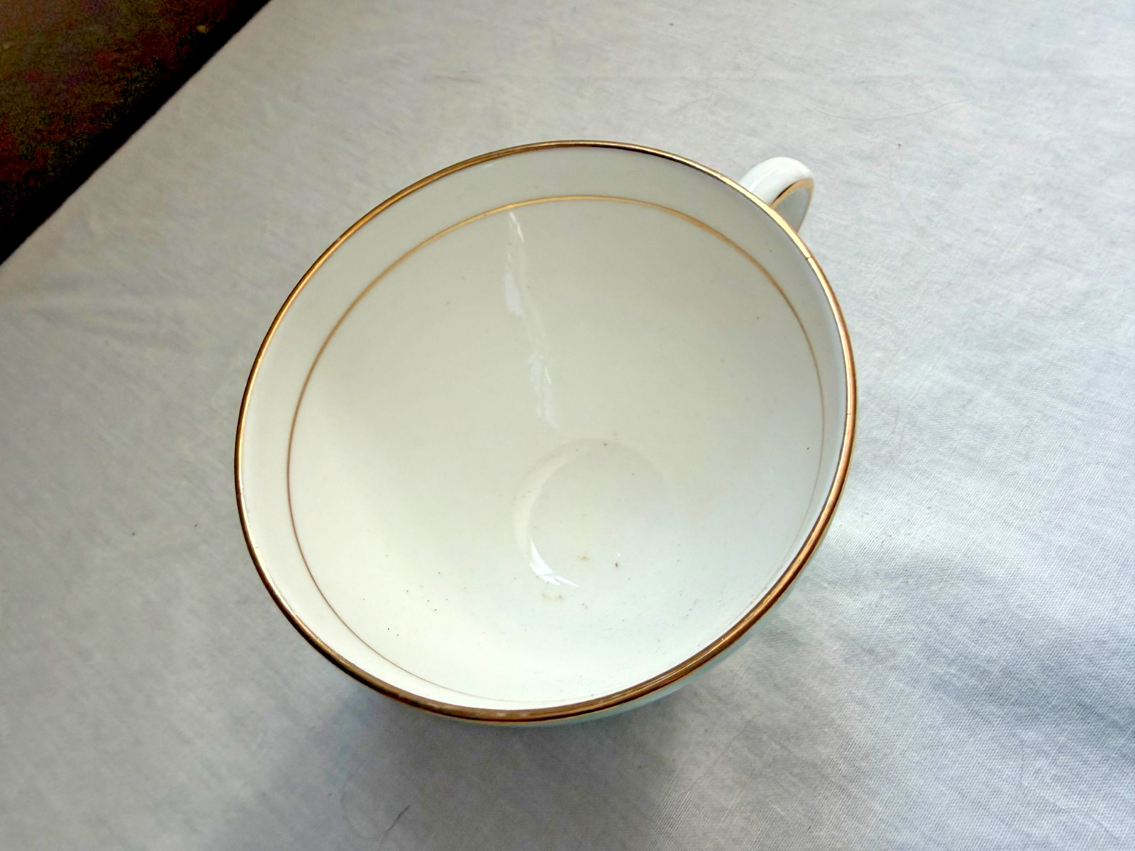 Vintage Royal Grafton Turquoise Gold Fine Bone China Teacup & Saucer England