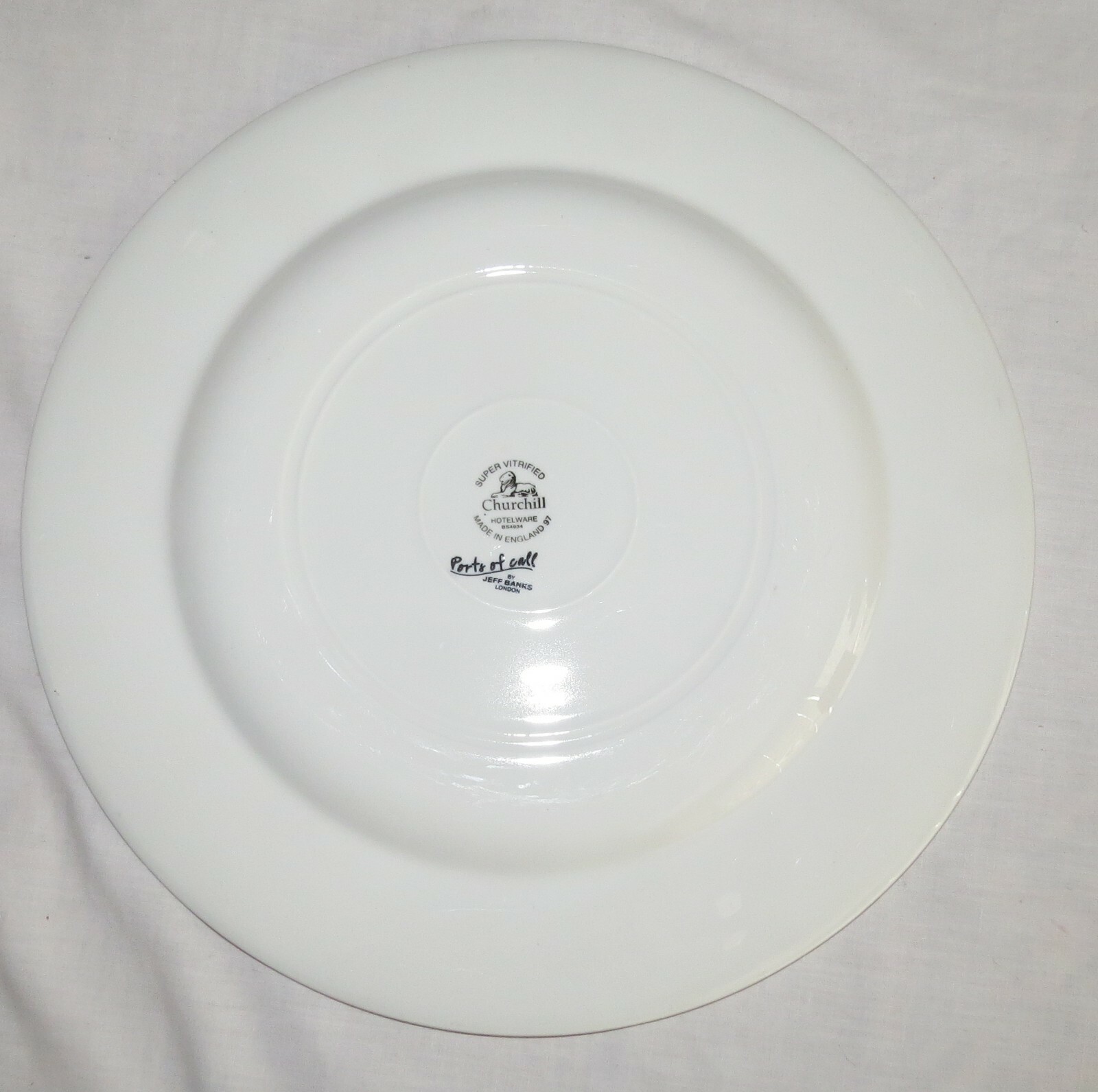 Churchill Ports of Call Herat 12.4″ Chop Plate Round Platter