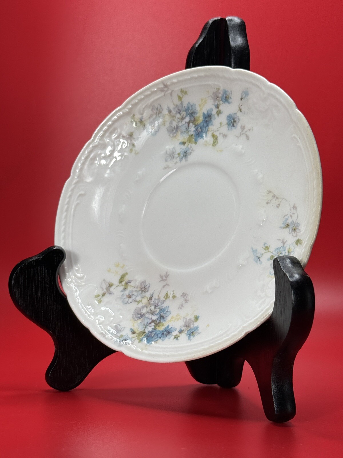Antique Limoges Haviland France Hand-Painted Cup and Saucer Set, A.F. Wylie Mark