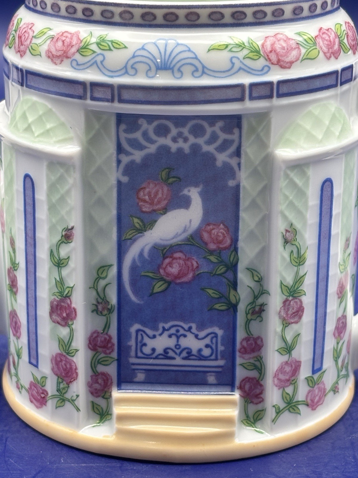 Lenox Teapot English Garden Collection The Aviary 1994