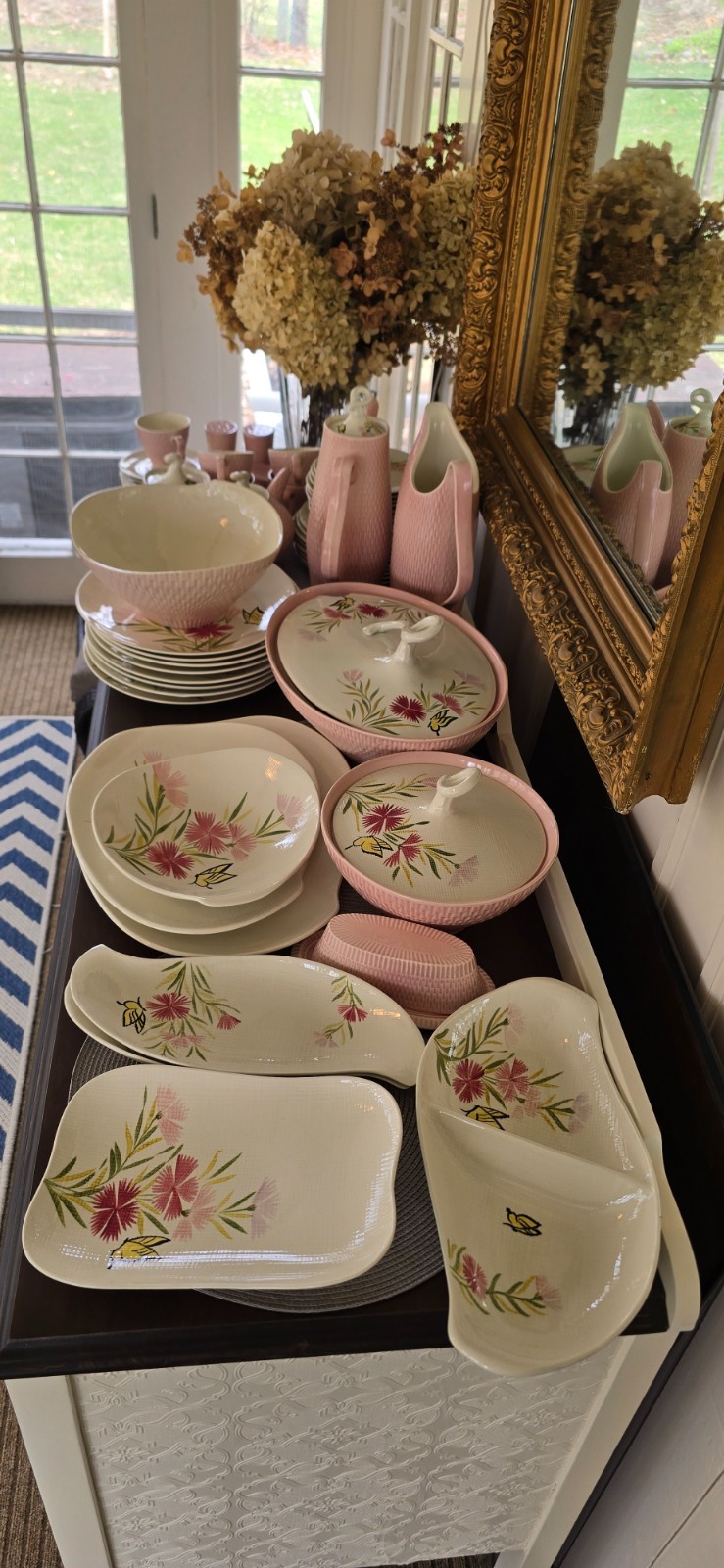 Red Wing Pottery huge lot “Pink Spice”