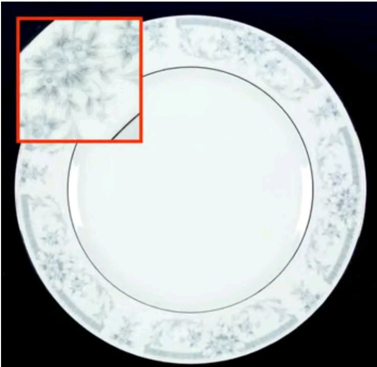 Vtg Sheffield BLUE WHISPER Porcelain Dinnerware Service for 4 Plates, Bowls NEW