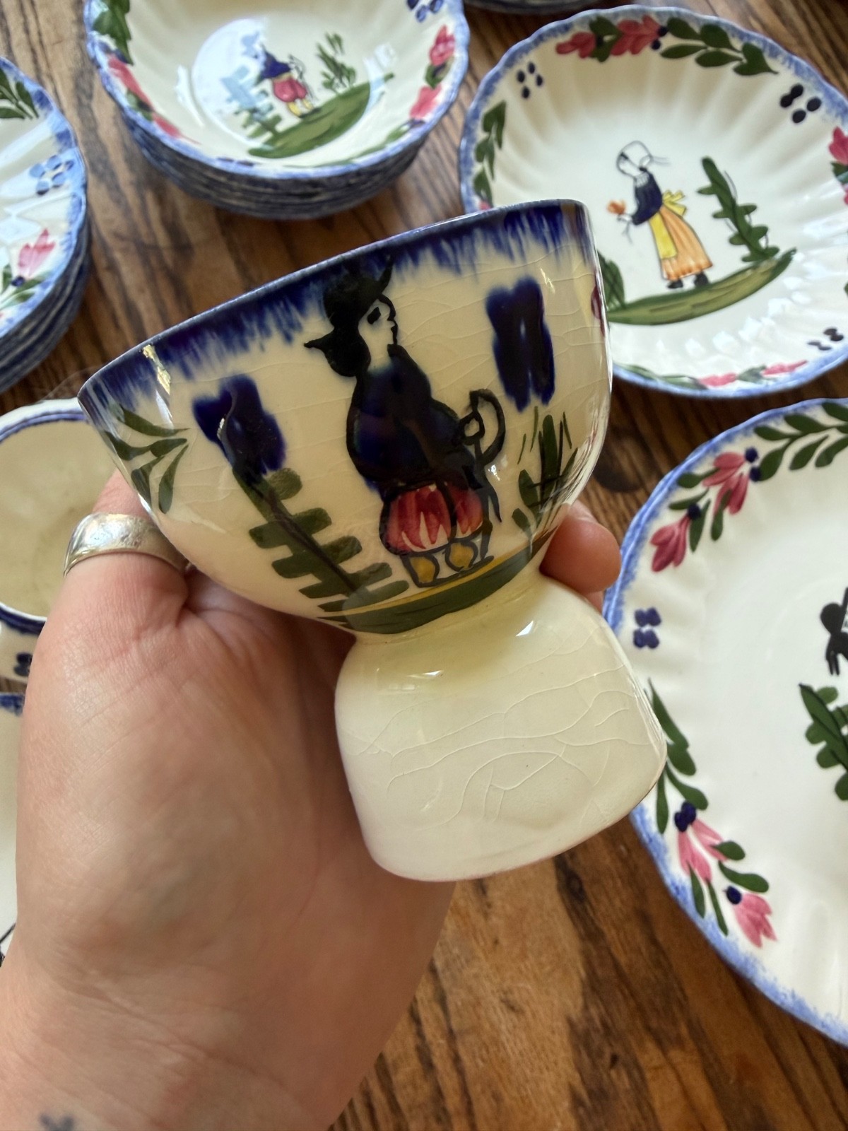 Rare-to-Find Blue Ridge Pottery Set