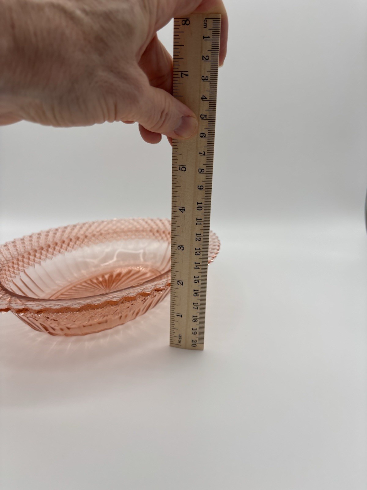 Anchor Hocking Miss America Pink Oval Serving Dish 10.5″ Depression Glass