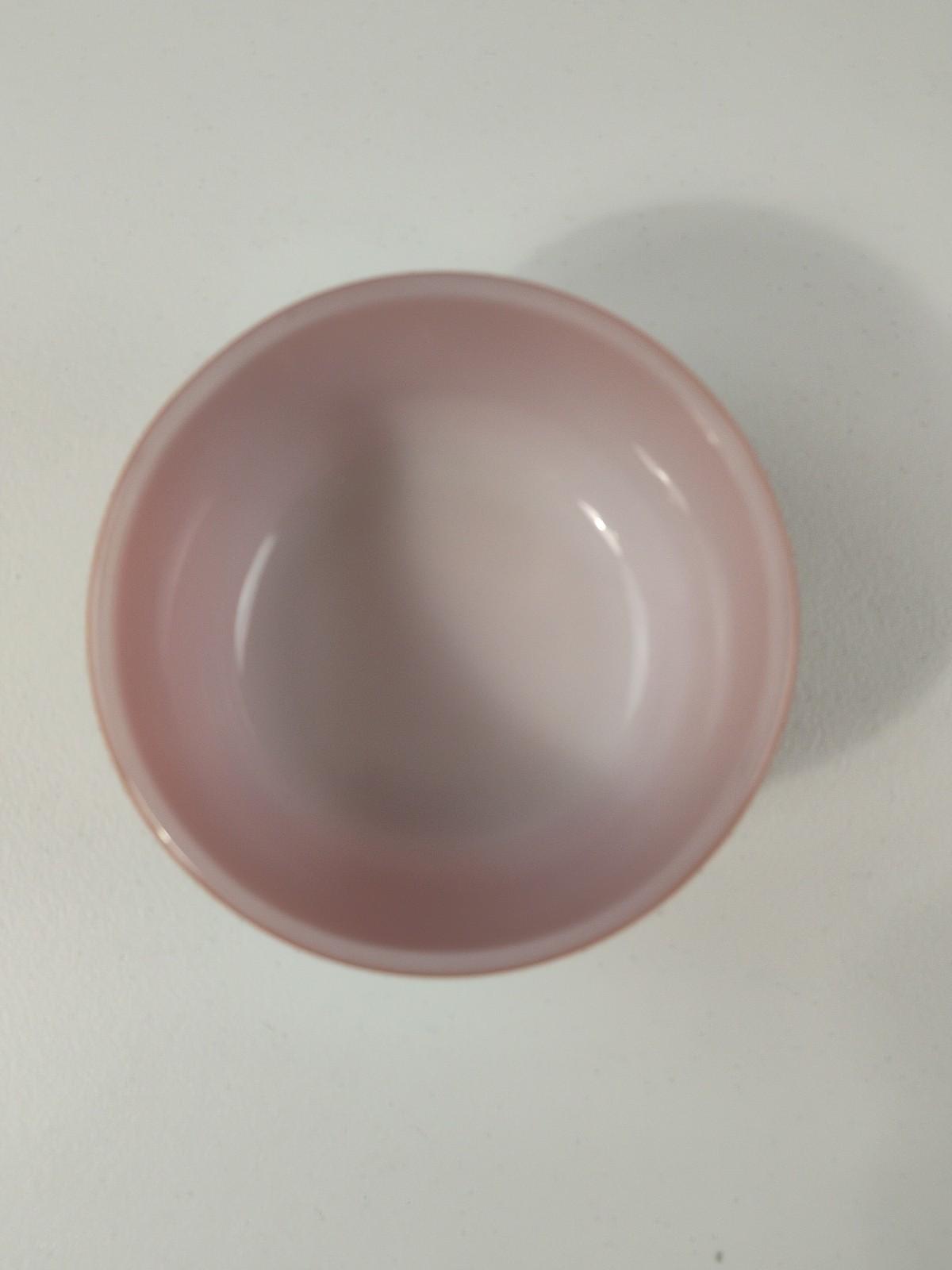 Vintage Anchor Hocking Fire-King Milk Glass Orange Small Bowl 4″ Diameter