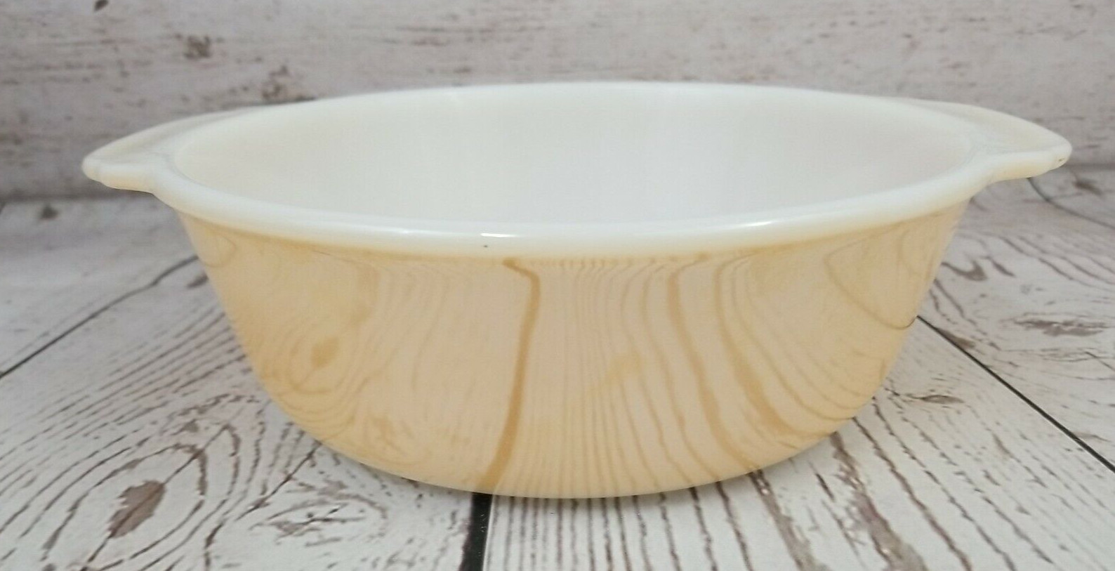 Peach Luster Casserole Fire King 1.5 qt Round Made in USA 8 in x 2.5 Deep #7