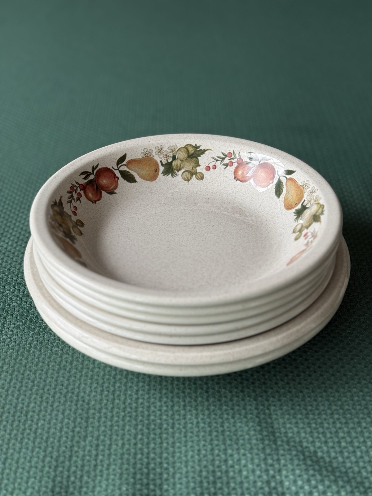 Wedgwood Quince 18Pc Place Setting Vintage Fruit Table Dish England Set