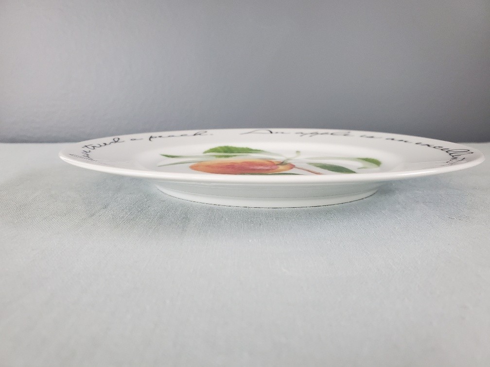Williams-Sonoma Orchard Suite PEACH Japan 7 7/8″ Accent Salad Plate