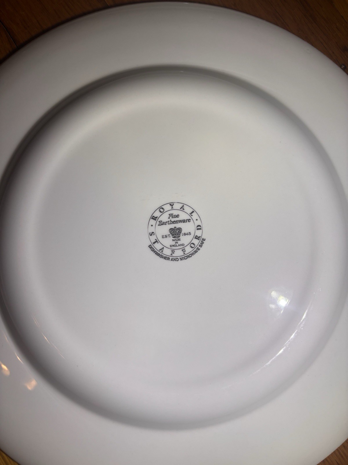 Set of 6 Royal Stafford Chequers Yellow & White Plaid 11″ Dinner Plates READ
