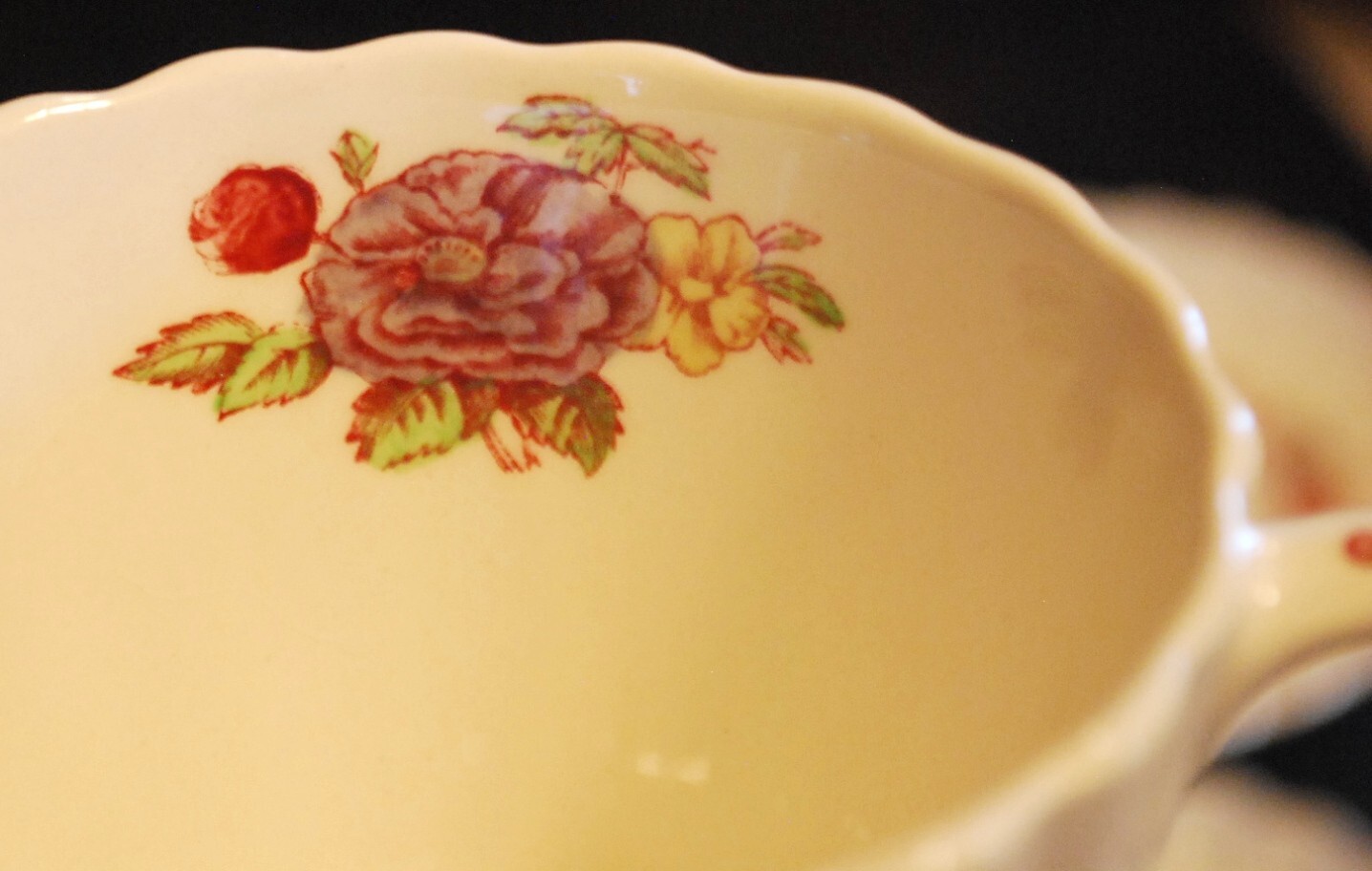 Vtg Set 3 SPODE ROSE BRIAR 5 Piece Place Settings [15 pc total] England OLD MARK