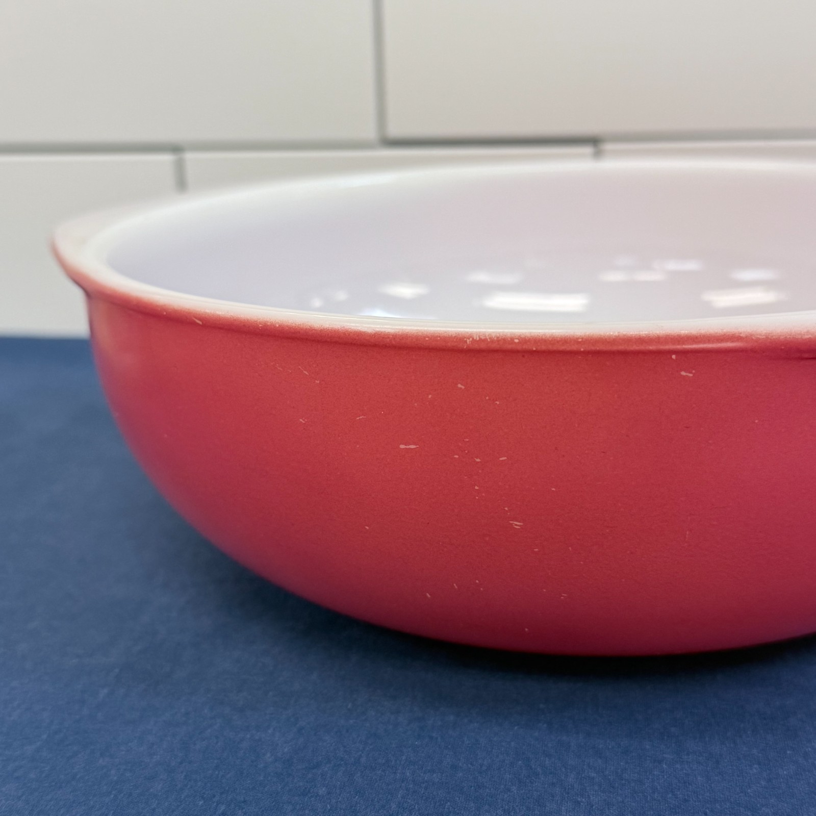 Vintage Pyrex Flamingo Pink Casserole Pie Plate Set 1950s Milk Glass Dishes