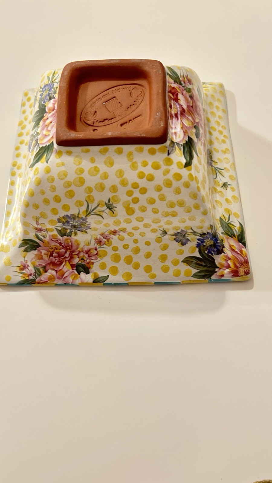 Vintage Mckenzie’s child’s square bowl or trinket bowl.