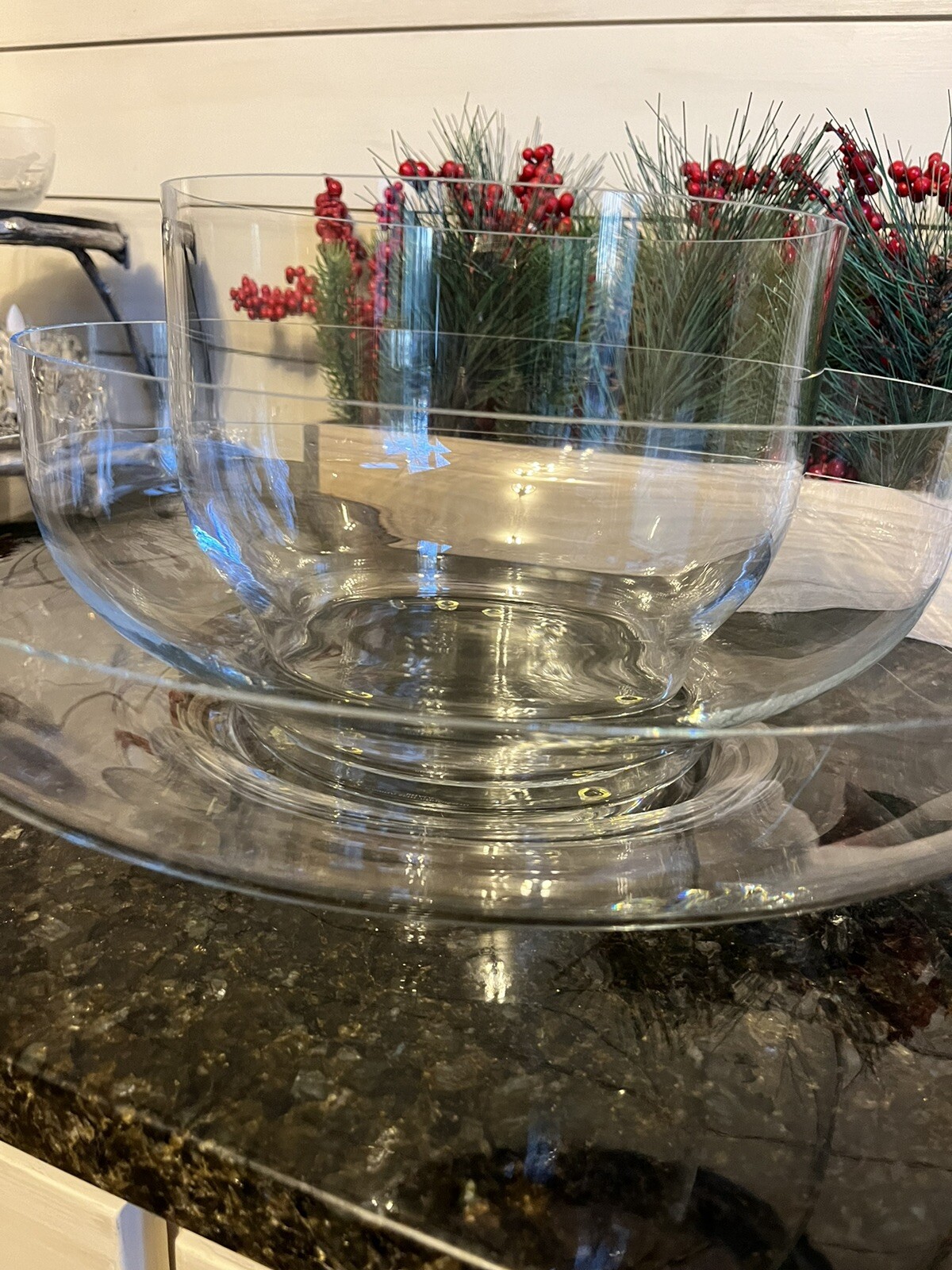 Iittala 3 Centerpiece Bowl Series Carina Seth-Andersson Glass 1998 Pick Up ONLY