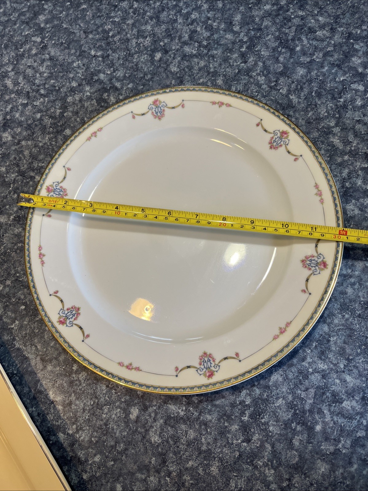 Noritake Laureate 61235 Made in Japan 12″ Round Serving Platter
