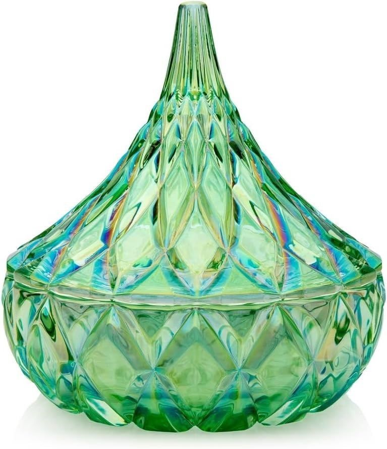 Versatile Hershey Candy Dish – Decorative Crystal Bowl for Gifts and Gatherings