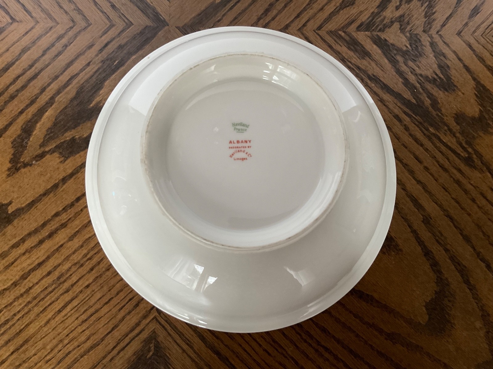 Haviland Albany Round Vegetable Bowl 9 1/8″ Greek Key