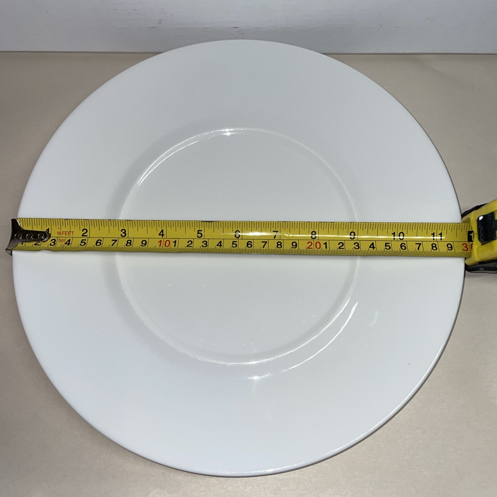 3 Bernardaud FUSION BLANCE Plates Chargers 11-3/4 inches France