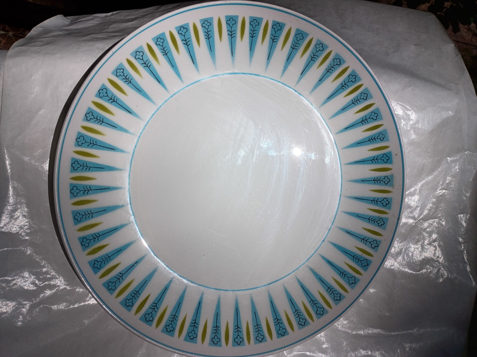 Vintage Mikasa Cera-Stone GEM 3153-M Chop Plate Platter – Mid Century Modern