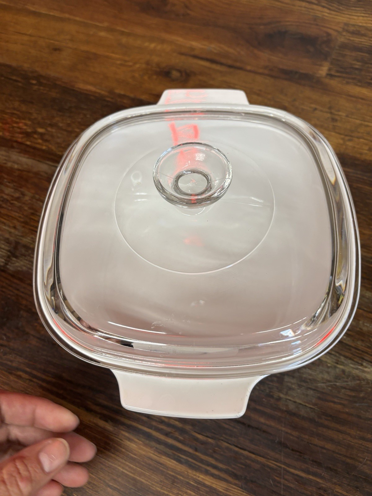 Vintage Corning Ware Blue Dusk A-3-B 2L Casserole Dish 3 Liter w/ Pyrex Lid