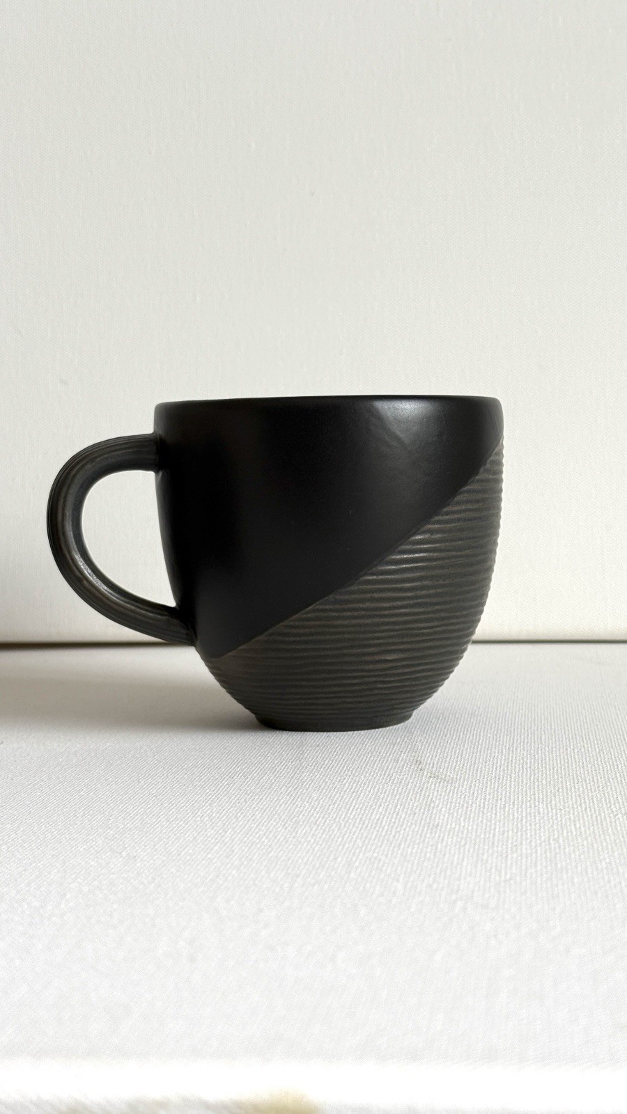 Pfaltzgraff Night Surf 4” Stoneware Coffee Mug Set of 4 Discontinued Pattern