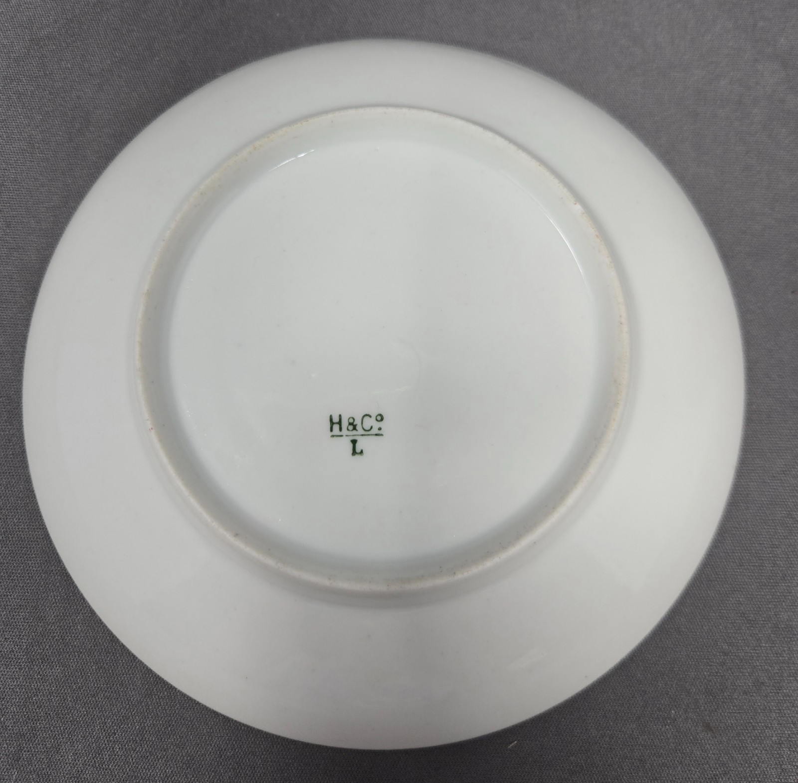 Haviland & Co Limoges Butterfly Handle Teacup and Saucer 1888-96