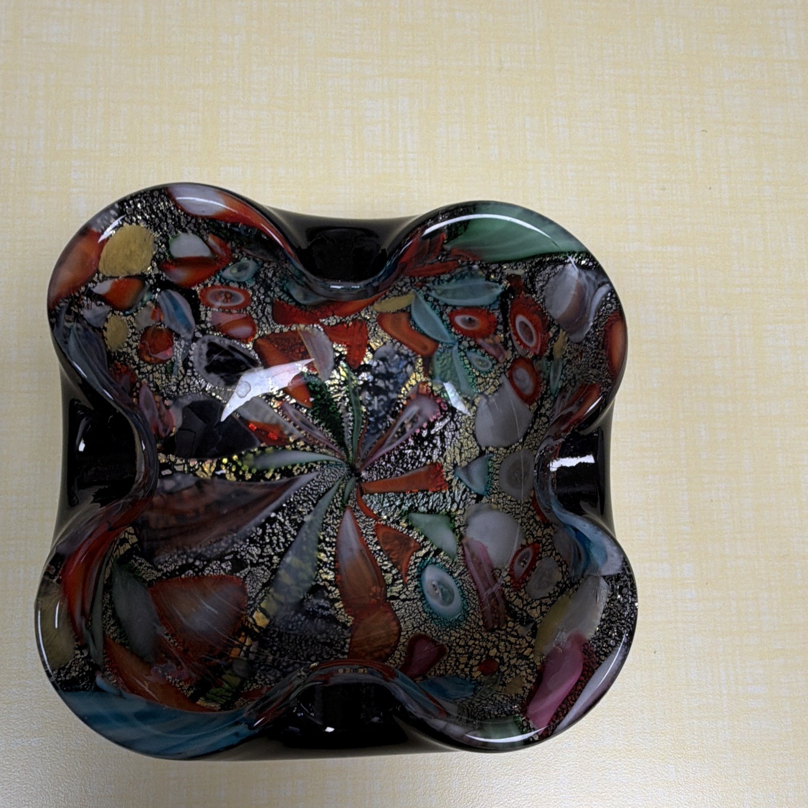 Vintage Italian Tutti Frutti bowl-5 1/2 Inches
