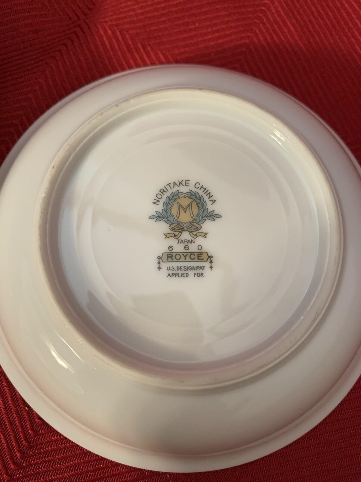 Set of 2 Noritake Royce 660 Fruit/Dessert Bowls Floral & Gold Trim Qty. Avail