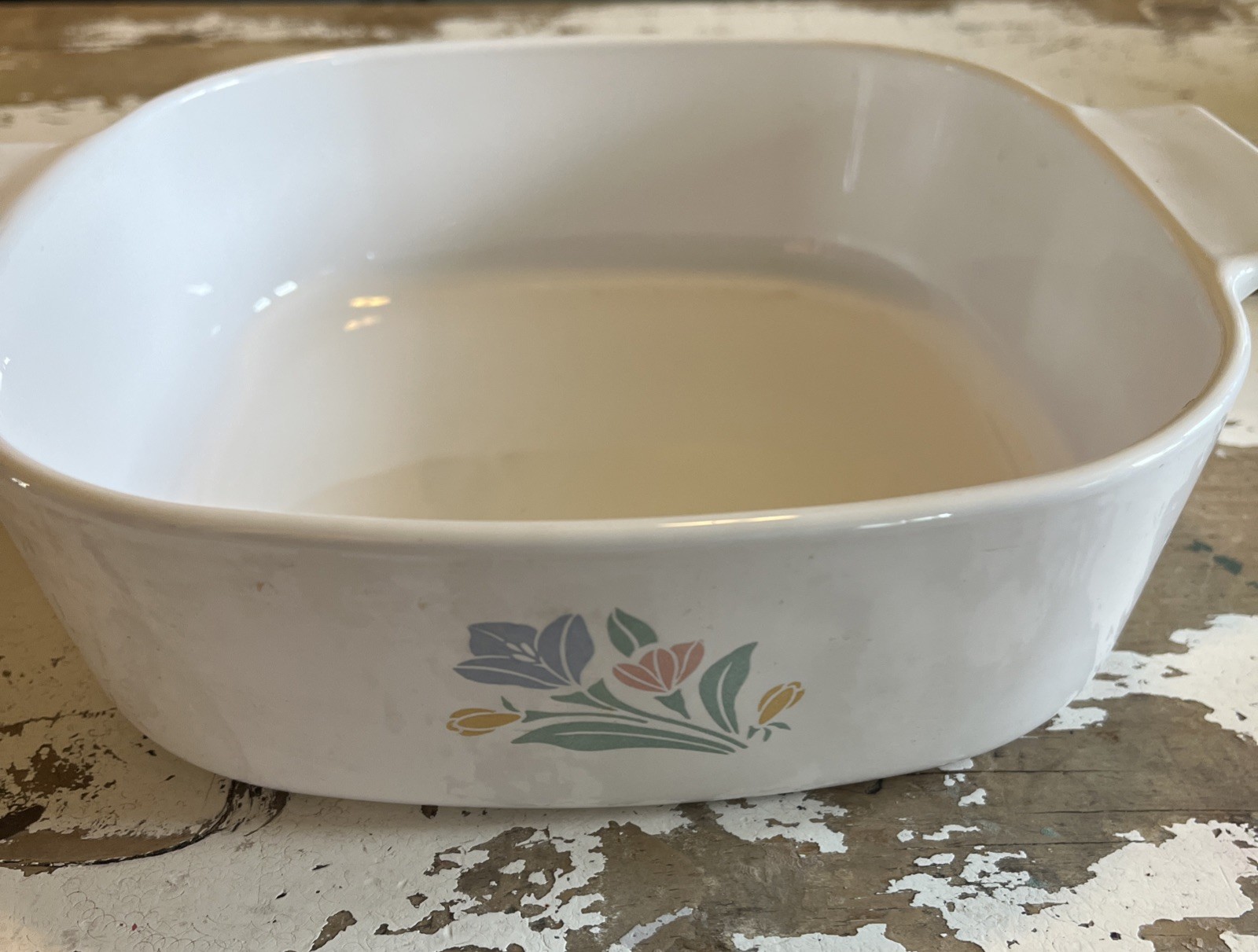 Corning Ware: FRIENDSHIP CASSEROLE – BAKING DISH #A2B (1997-2013) w/o Lid – 2Qt