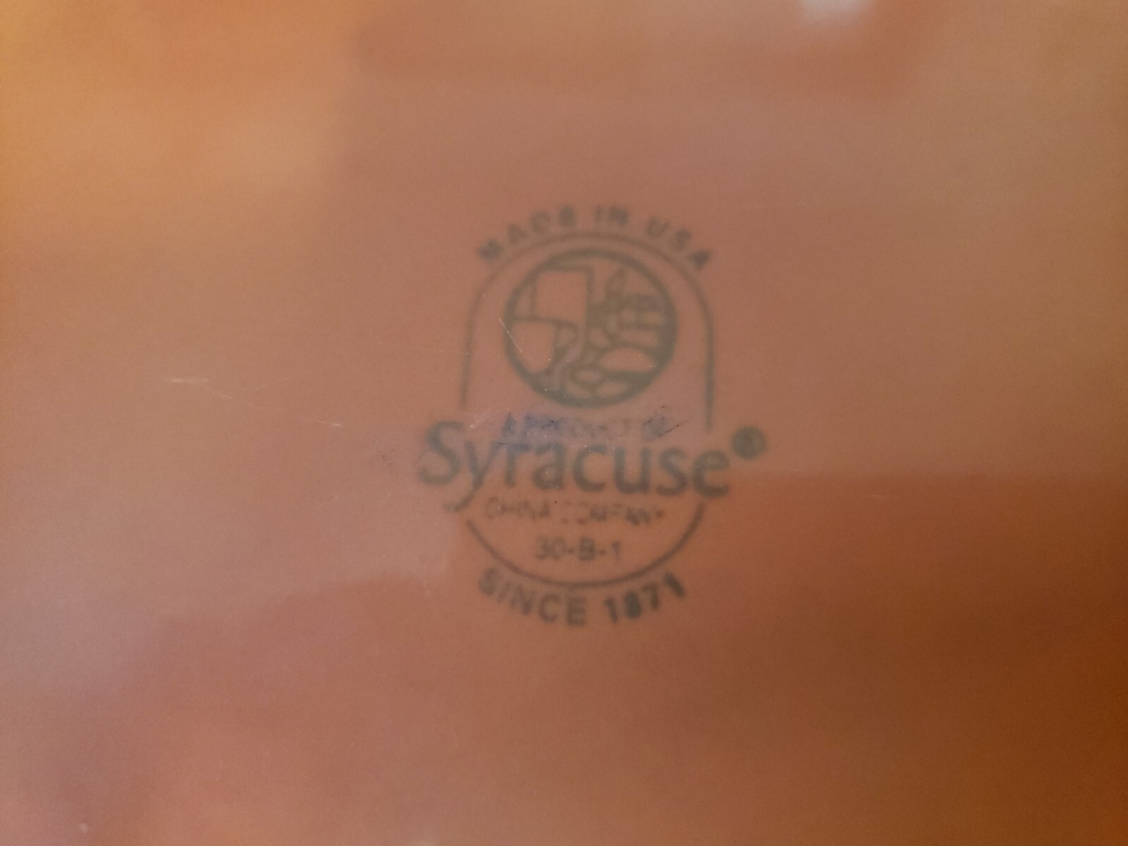 Syracuse China ‘Catalina’ 13 1/2”x 10 1/2” Platter 1950-1959 Vintage USA MCM