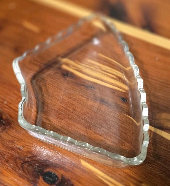 Vintage 14″ Anchor Hocking EAPC Glass 7-Piece Relish Set Tray Platter Beta Sigma