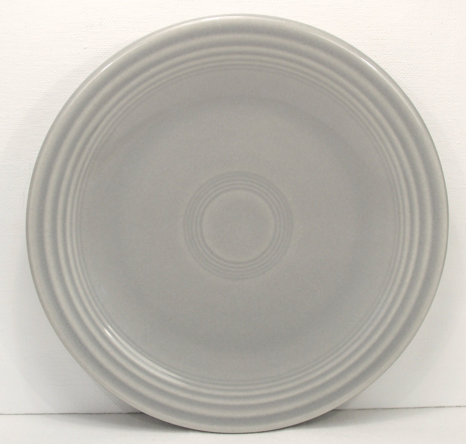 Vintage Fiesta 6″ Plate Lot (5) Gray Yellow Cobalt Blue Original 50’s Colors