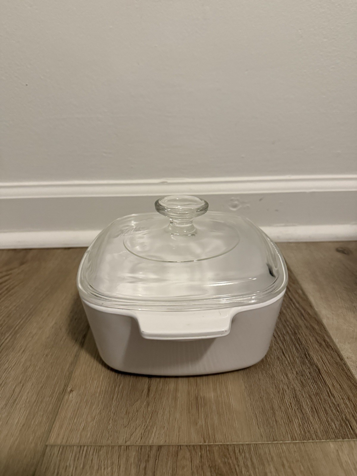 Corning Ware Country Kitchen Blue Sponge Heart A-1.5-B Casserole Dish Lid 1.5 L