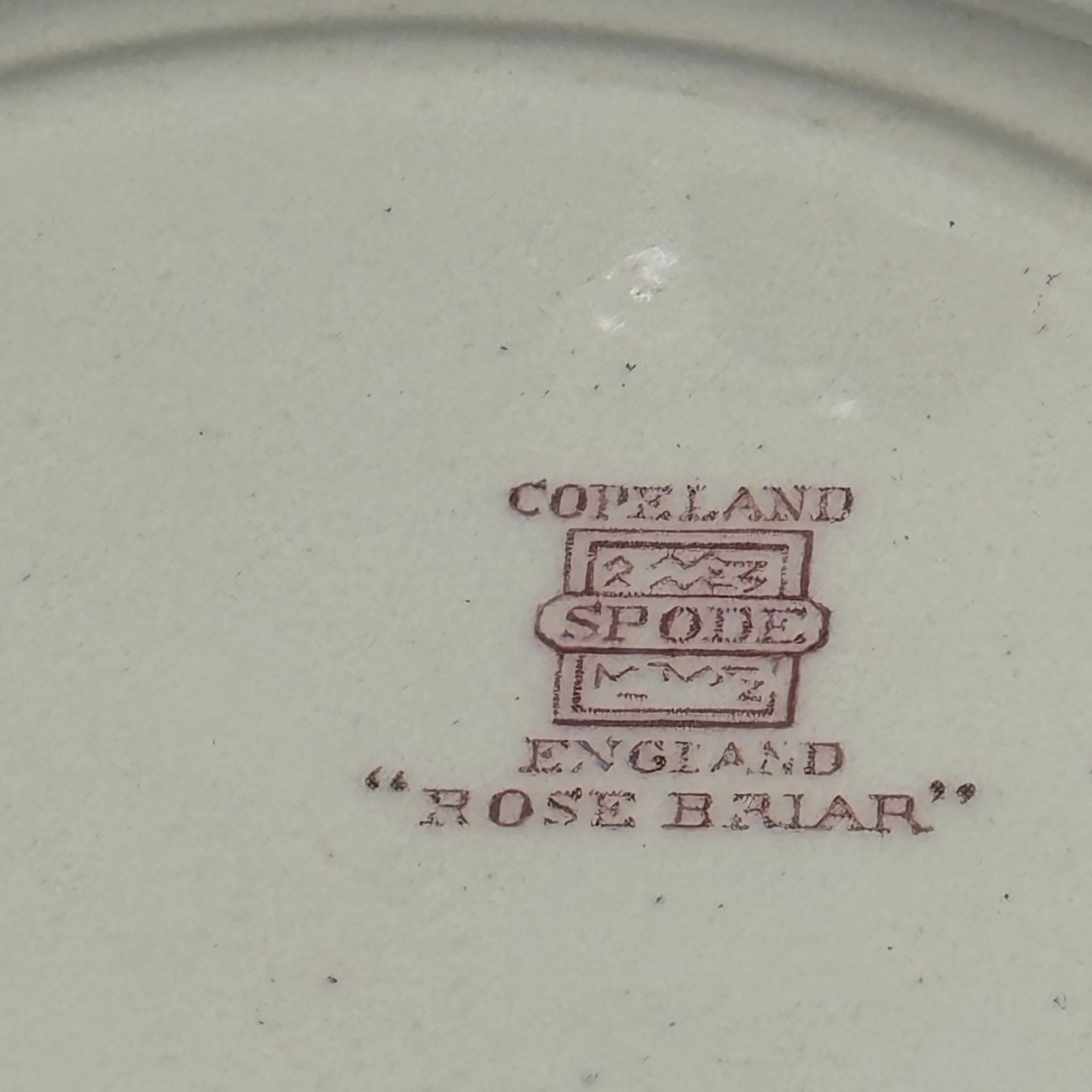 6 Copeland SPODE ROSE BRIAR Chelsea Wicker 6 1/2” Dessert Bread Butter Plates