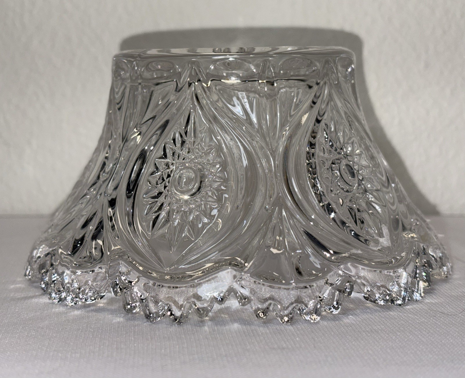 Nachtmann Florenz Clear Crystal Glass Bowls Set Of 2 Candy or Serving 5×3 Inches