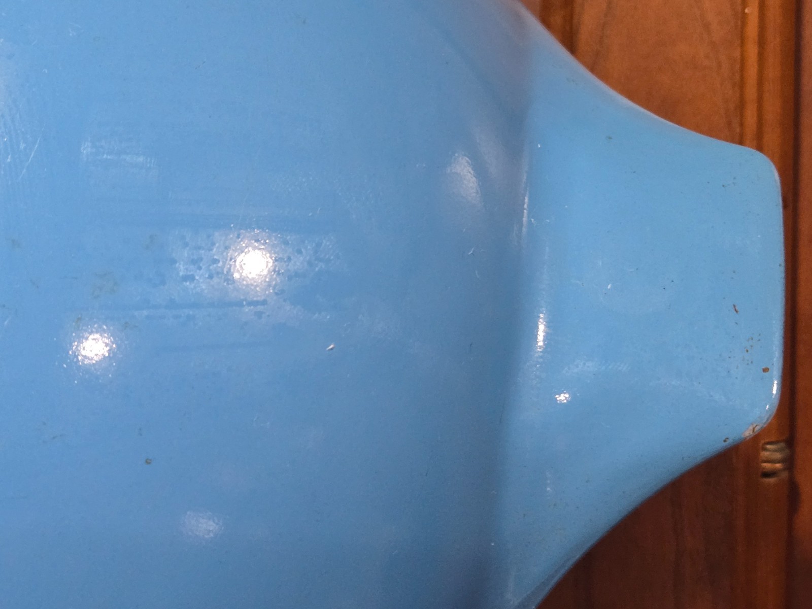 Pyrex 443 (2.5 Qt) & 444 (4 Qt) Snowflake Blue Garland Mixing Bowls – Read