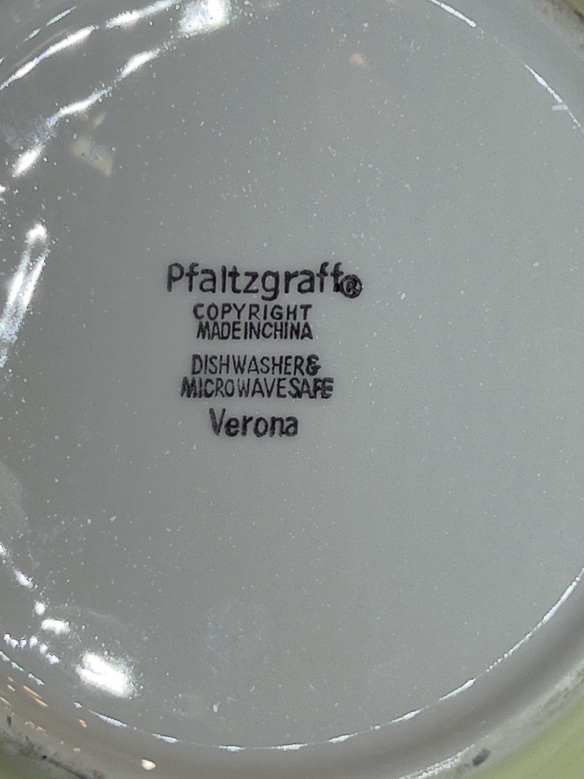 Pfaltzgraff Stoneware “VERONA” Set/2 Salad Plates Retired 2009 EXC