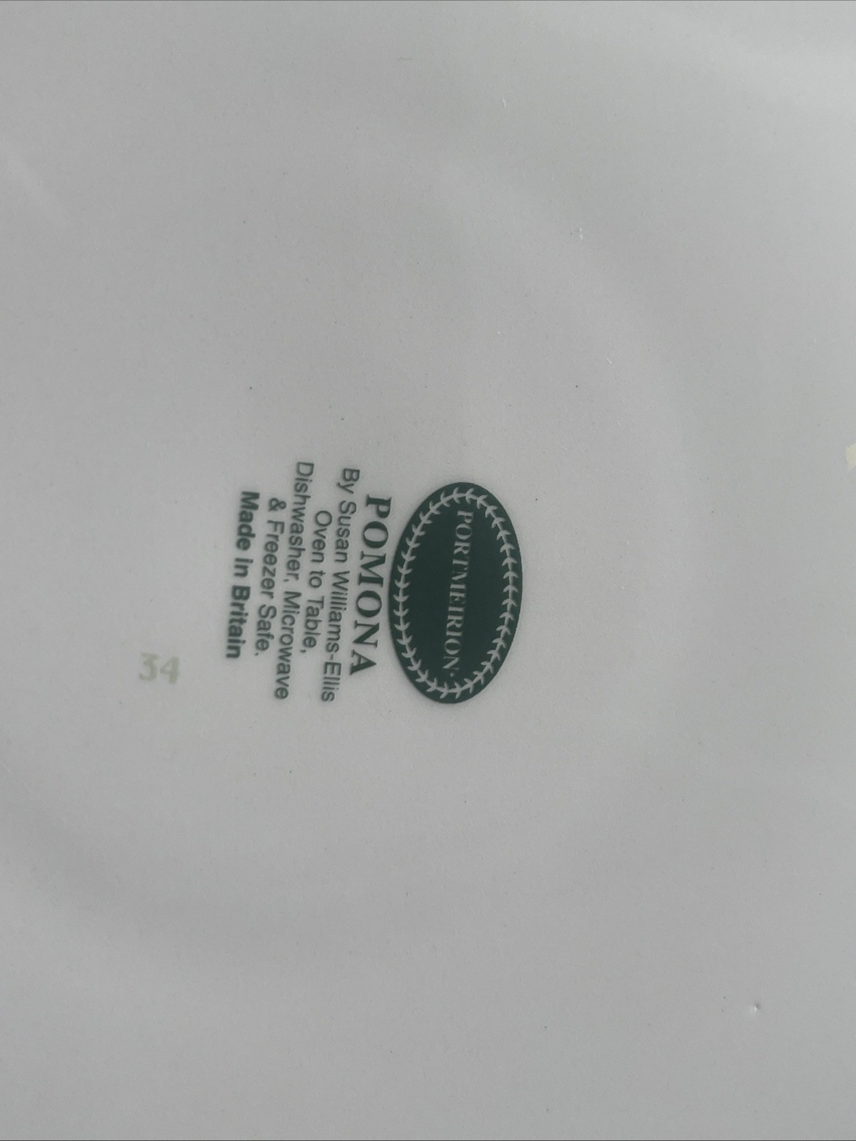 PORTMEIRION VINTAGE Pomona Grape Chip & Dip Round Platter & Bowl 2Pc Set 13.5″