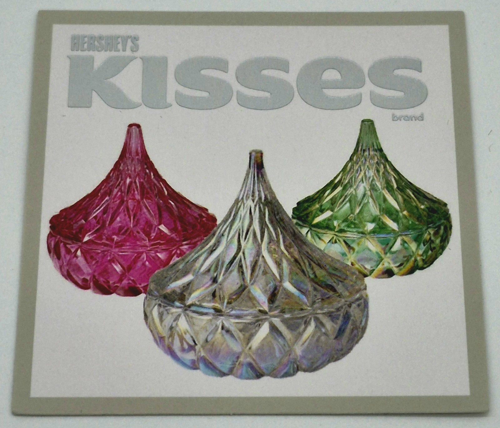 Hershey’s Kisses Silver Candy Dish w/ Box Godinger Licensed New Gift Decor