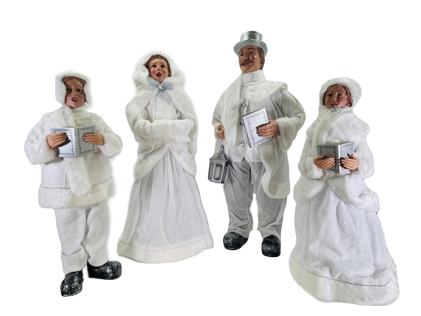 Regency Frost White Carollers Set 4