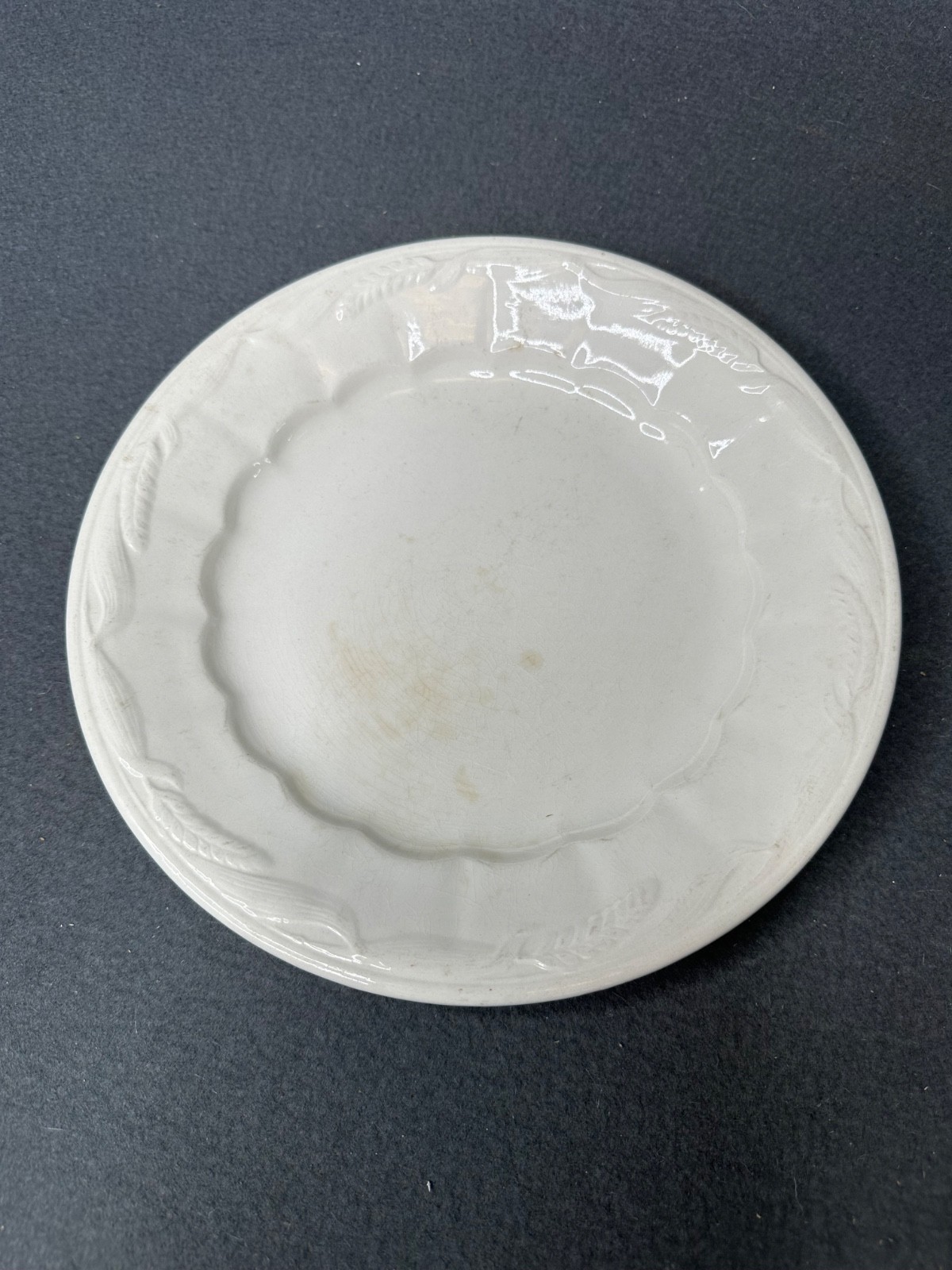 Ironstone Royal Staffordshire Wilkinson Wheat Plates 9.75″ Lot of 4