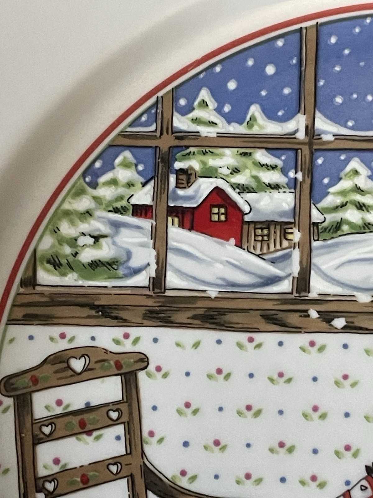 Shibata HOME FOR THE HOLIDAYS 16 Piece Set Dishes ~ 4 Place Settings