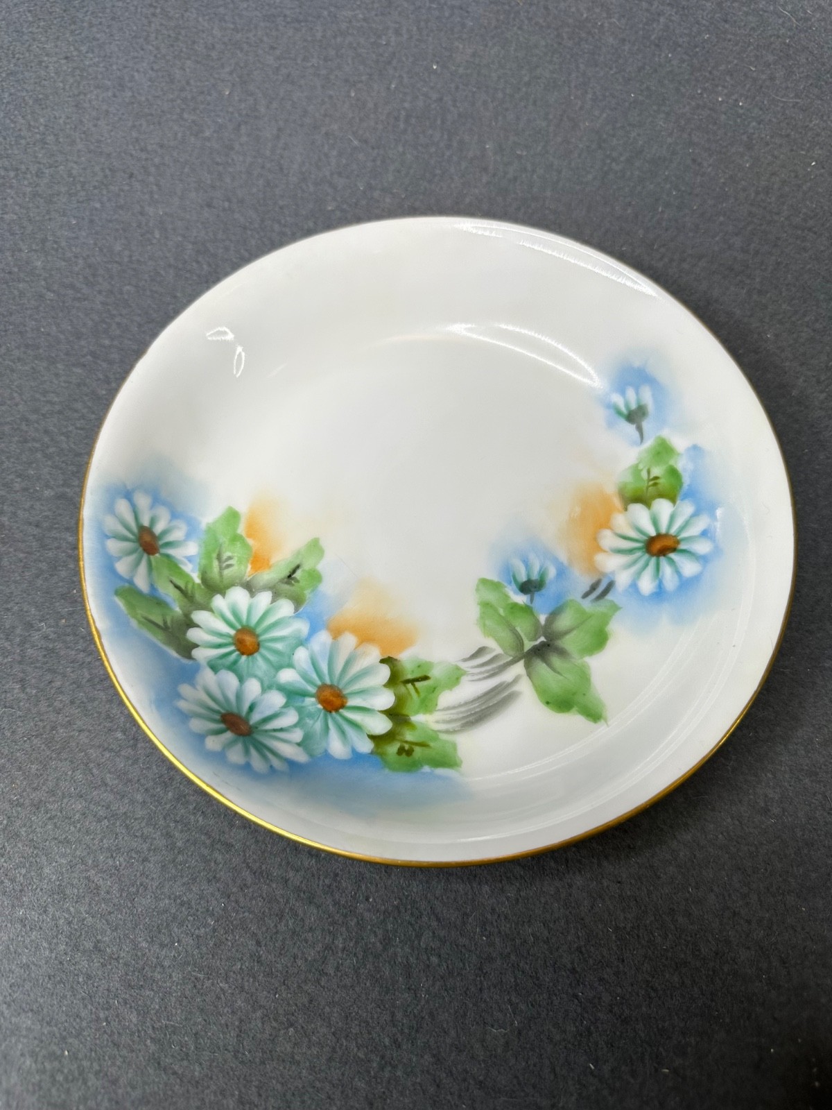 Vintage Set of (11) Hand Painted Thomas S Bavaria 7.5″ Bread Plates