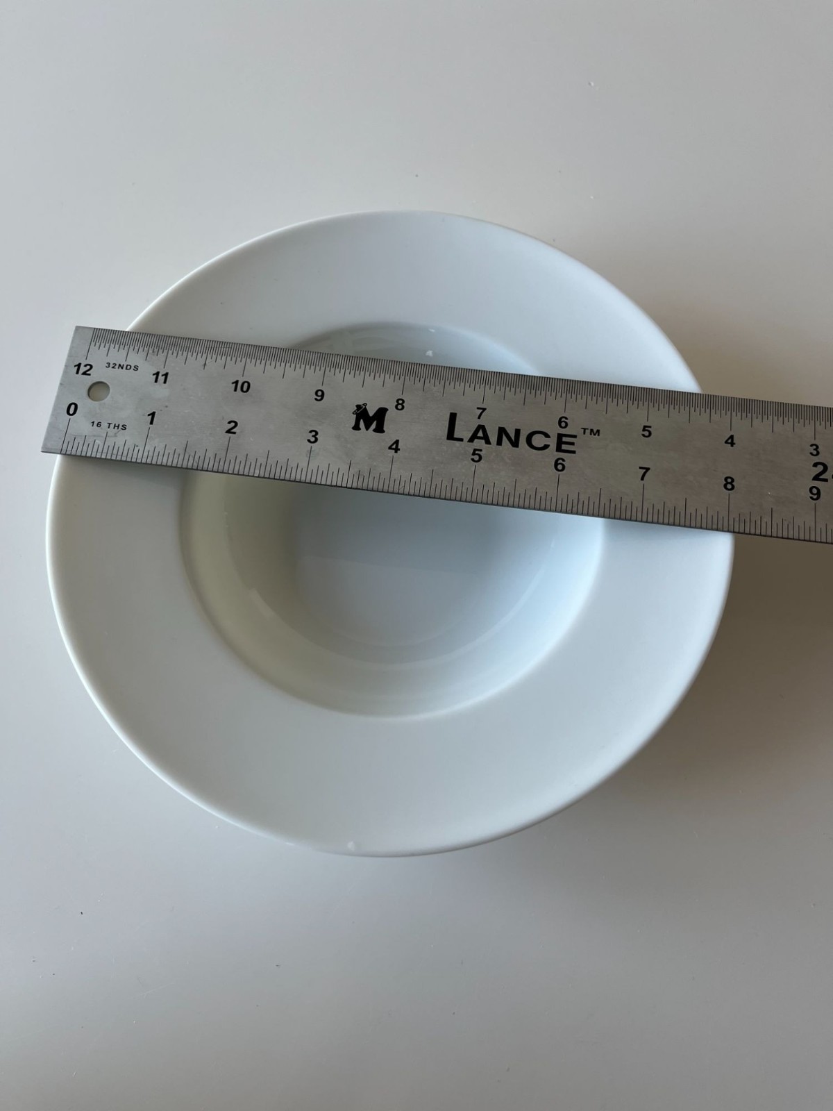 Set of 4 Raynaud Limoges Menton Collection White Rim Plate Deep Soup Pasta NEW
