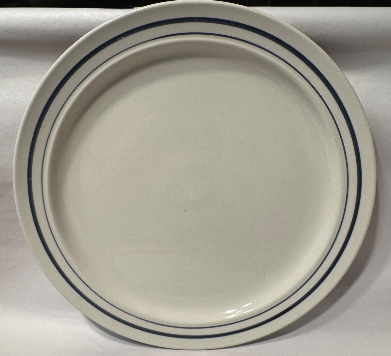 Vintage Newcor 4028 Satellite Cobalt Blue 1992 Stoneware 10.5 Inch Plate