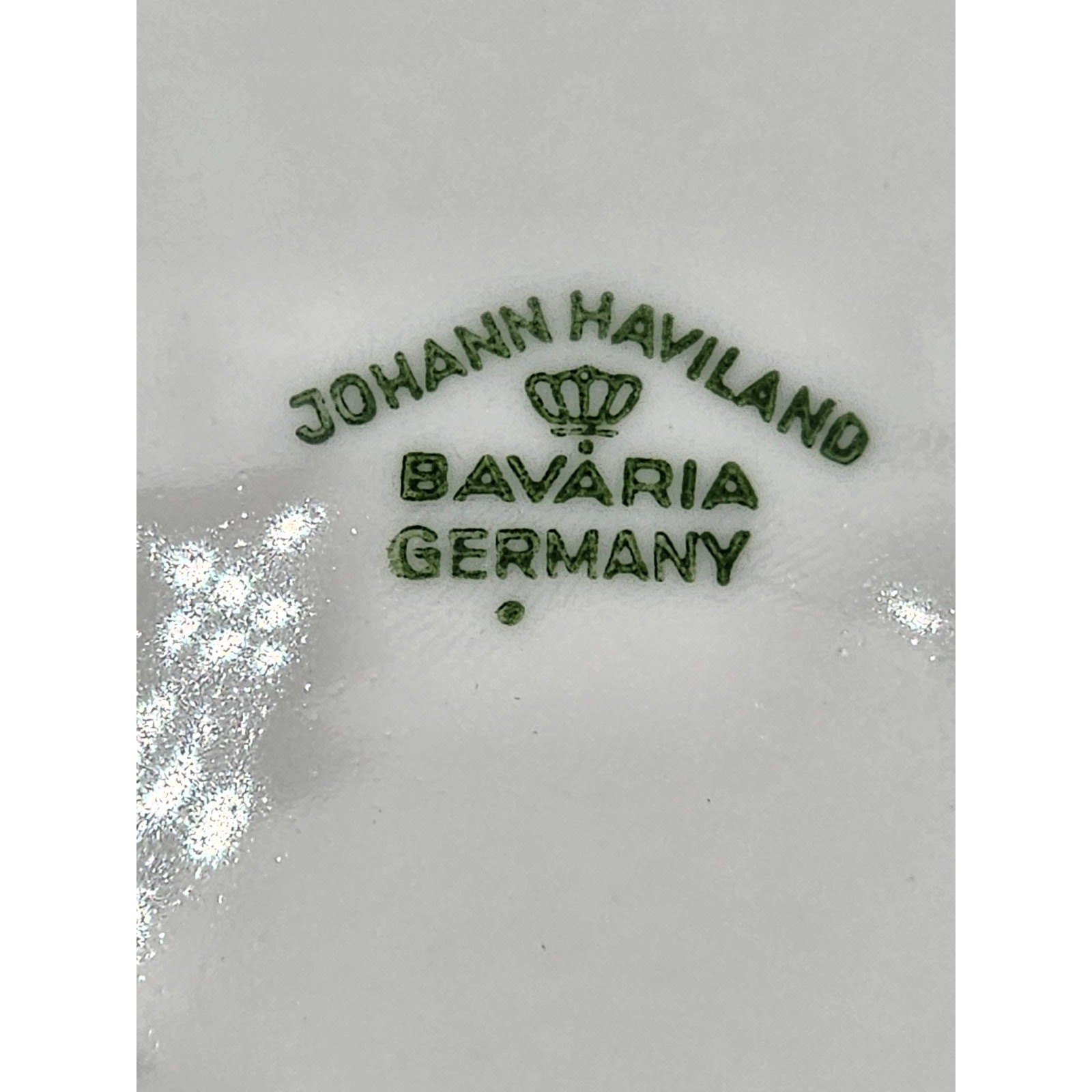 Johann Haviland Blue Garland 5″ Dessert Plate set of 4 Bavaria Germany Vintage