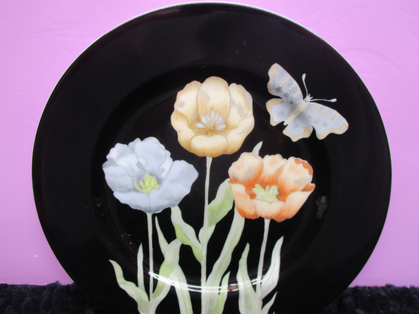 Vtg Mismatched China Dinner Plates & Salad Plates~10pc~Colorful~ Beautiful