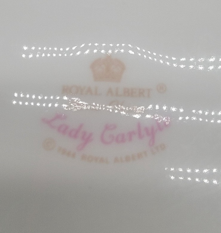 Royal Albert Lady Carlyle Bread Plate 6.25″ Diameter Made in England