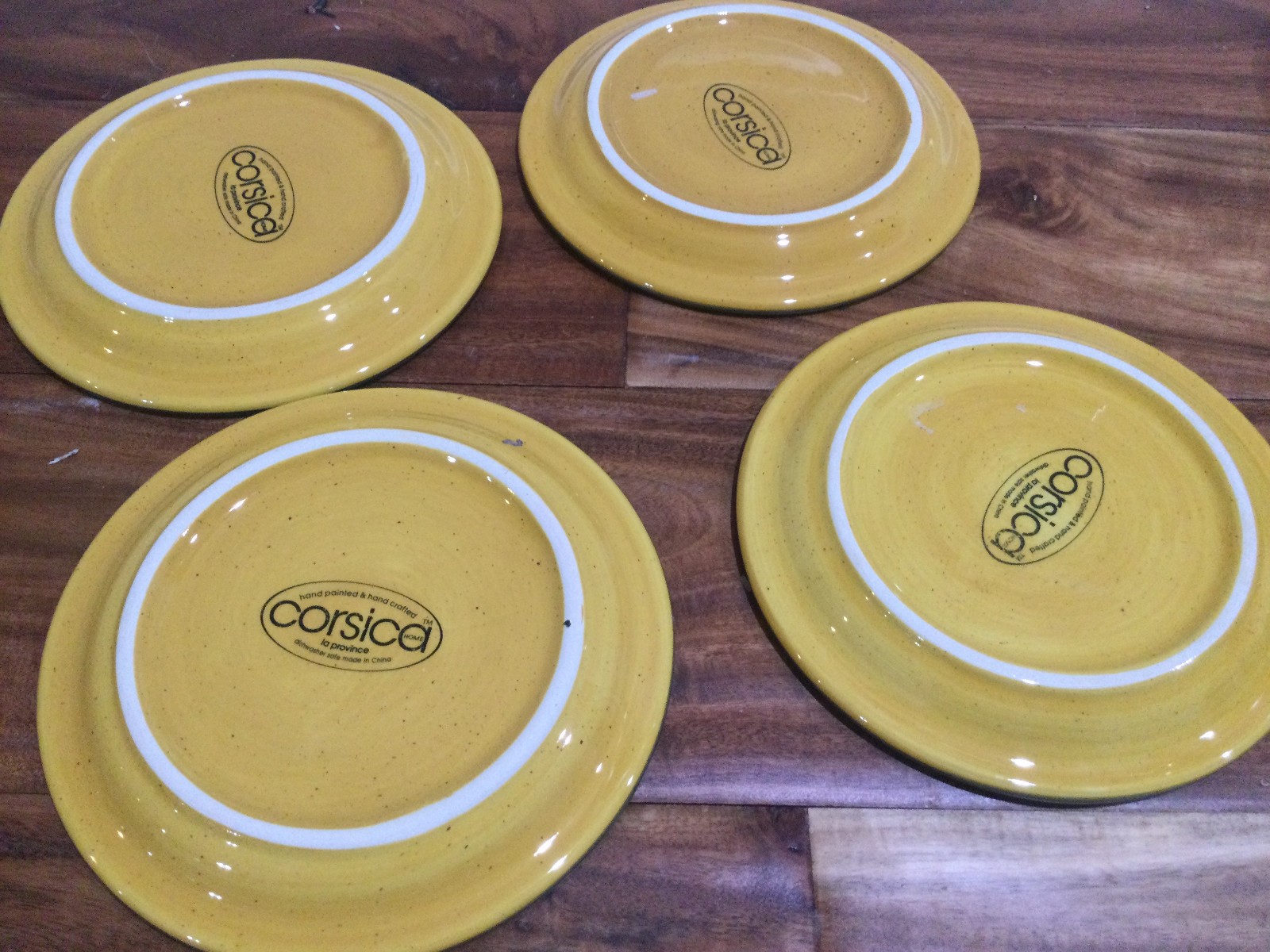 Tabletops Gallery La Province Bread appetizer Plate Set(s) 6” of 4 NEW no tag